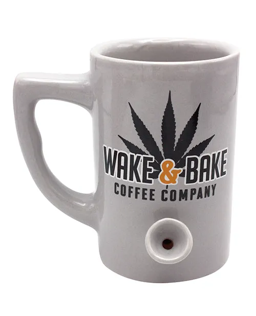 Vibrators Wake Bake Coffee Mug 10 oz Grey Island Dogs