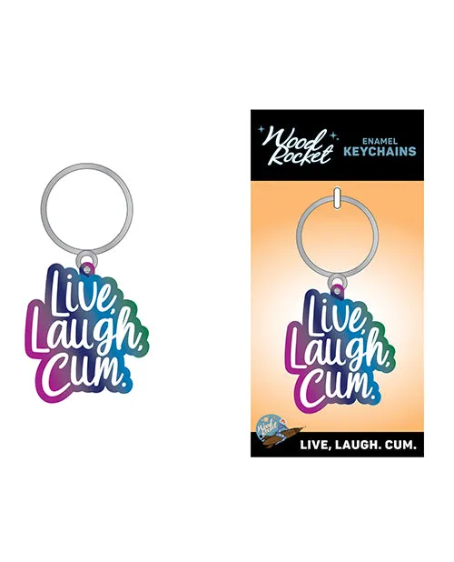 Vibrators Wood Rocket Live Laugh Cum Keychain Multicolor Vibrators Wood Rocket Live Laugh Cum Keychain Multicolor