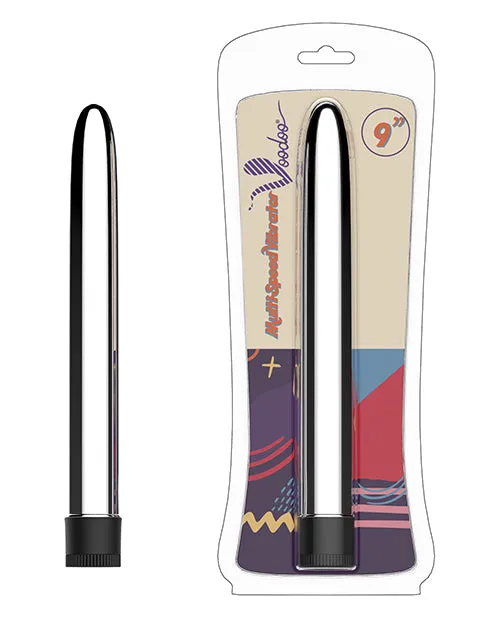 Voodoo 9 Multi Speed Vibrator Silver Voodoo Vibrators