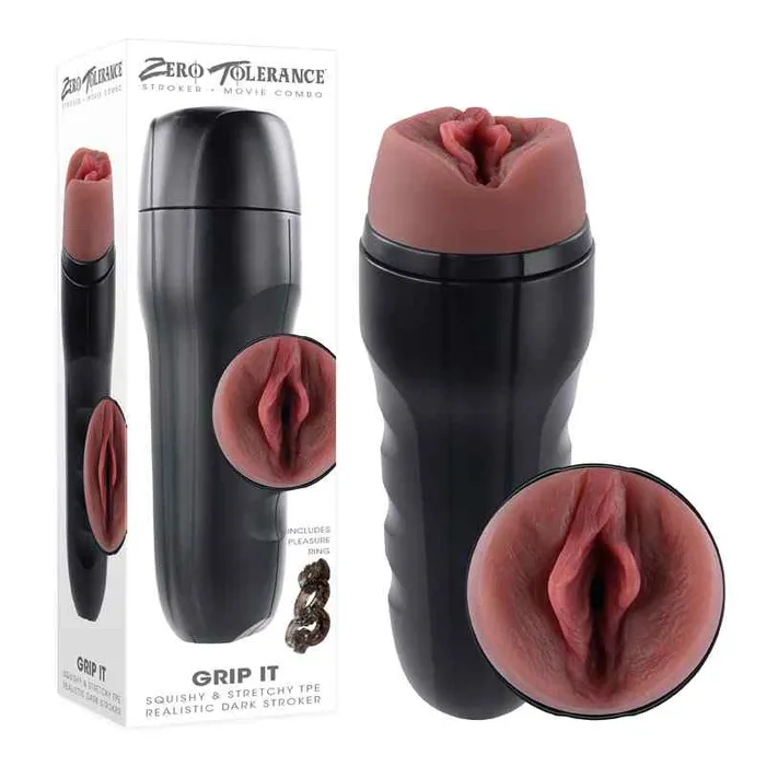 Zero Tolerance GRIP IT Dark Stroker Zero Tolerance Male Sex Toys