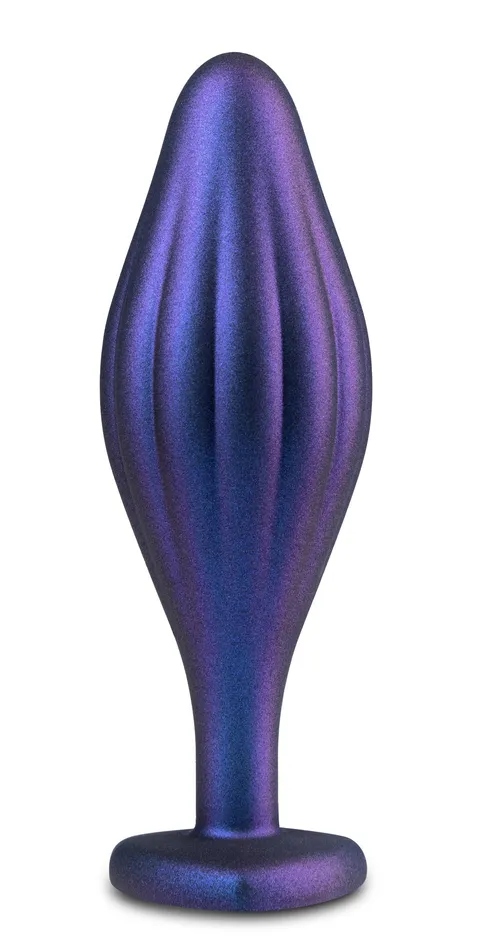 Anal Adventures Matrix Wavy Bling Plug Sapphire Blush Anal