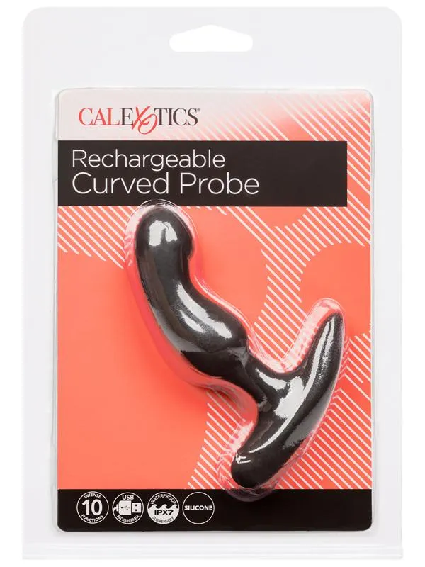 Anal CalExotics Rechargeable Curved Probe Anal CalExotics Rechargeable Curved Probe
