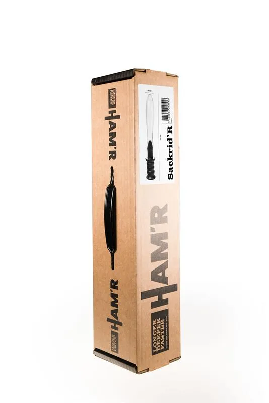 Anal Hamr HAMR SackridR Clear Black 37 cm