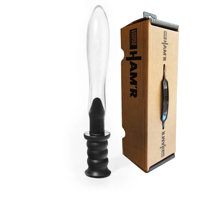 Anal Hamr HAMR SackridR Clear Black 37 cm