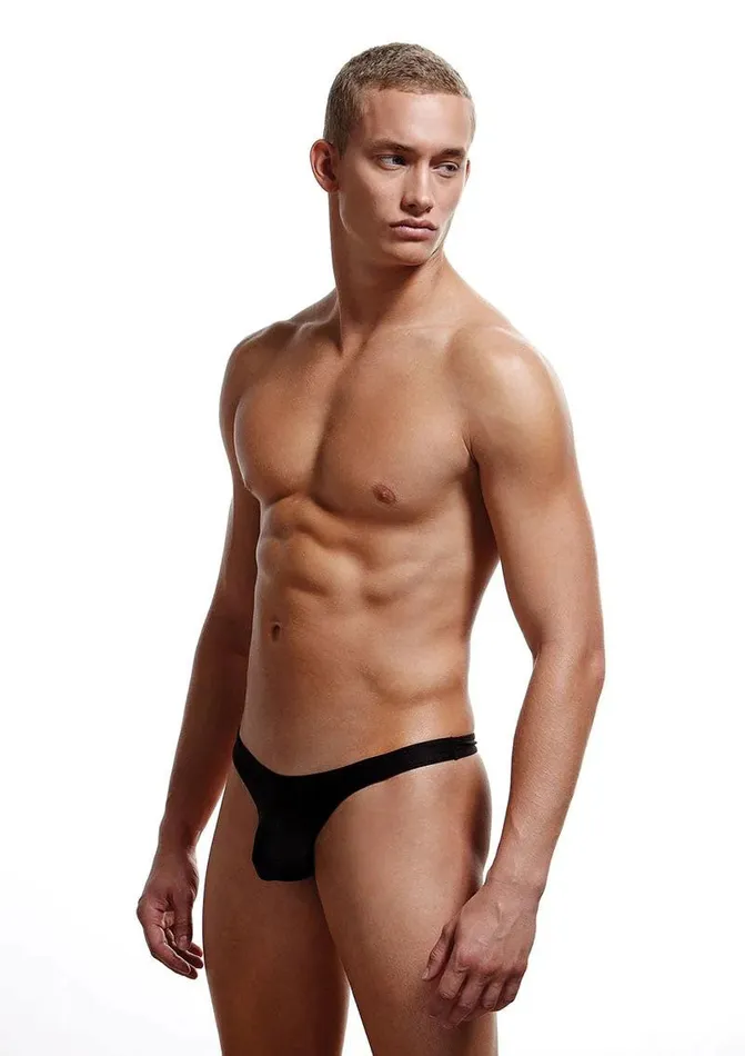 Anal Low Rise Thong Largexlarge Black Envy Menswear