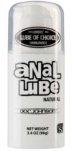 Anal Lube Natural Lubricant 34 Oz Doc Johnson Lubricants