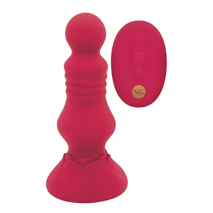 Anal Secret Kisses Remote Floret Vibrating Butt Plug Secret Kisses