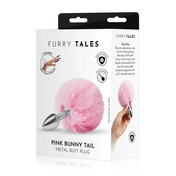 Anal Whipsmart Furry Tales Pink Bunny Tail Butt Plug Anal Whipsmart Furry Tales Pink Bunny Tail Butt Plug