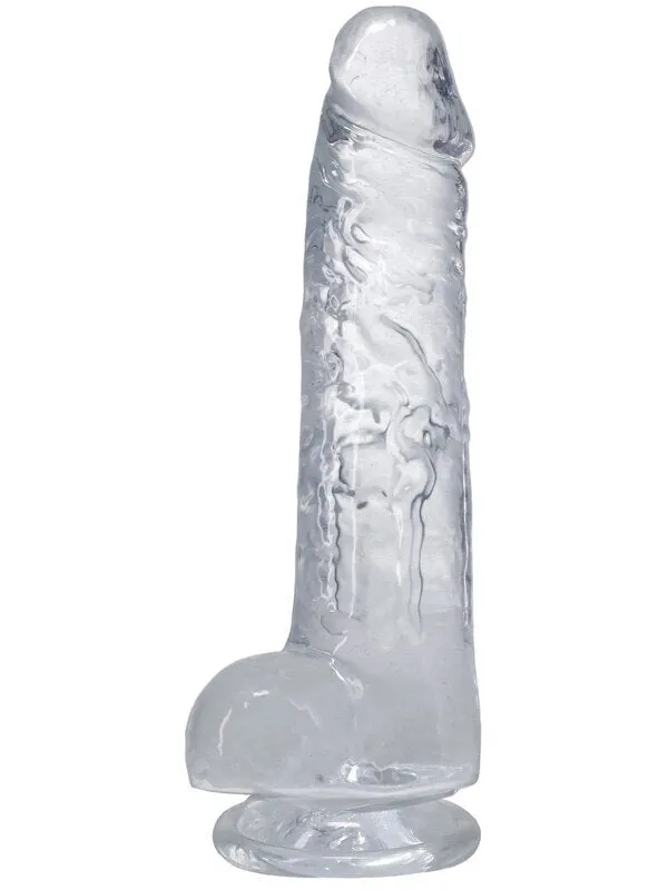 Big Dick In A Bag 8 inch Clear Doc Johnson Dildos