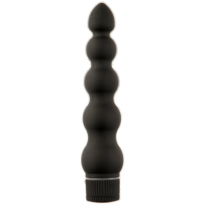 Black Magic 7 Inch Ribbed Vibe Doc Johnson Anal