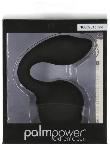 BMS Factory Female Sex Toys Palm Power Extreme Pleasure Cap Attachment Black