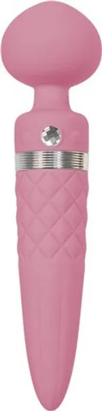 BMS Factory Pillow Talk Sultry Dual Ended Massager Pink Vibrators