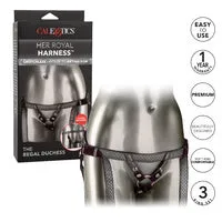 CalExotics Female Sex Toys Her Royal Harness The Regal Duchess Pewter