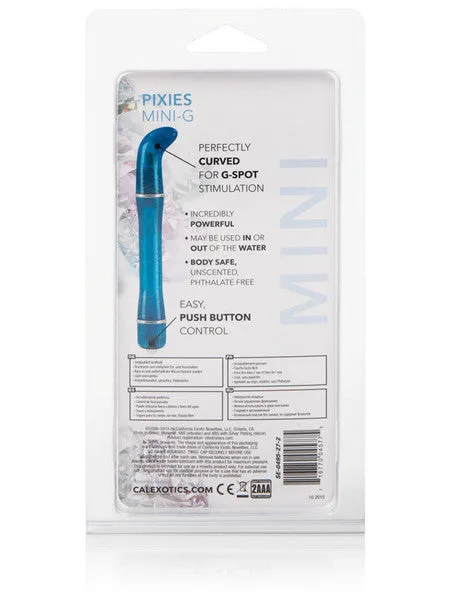 CalExotics Vibrators Pixies MiniG Blue