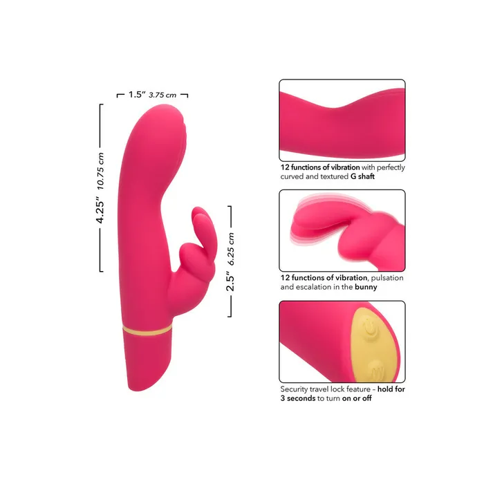 California Exotic Vibrators Love Bunny Vibrating G Bunny Vibrator