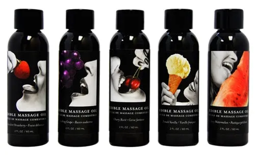 Couples Earthly Body Edible Massage Oil 25 Count Display 2 Fl Oz Bottles Assorted Flavors Couples Earthly Body Edible Massage Oil 25 Count Display 2 Fl Oz Bottles Assorted Flavors