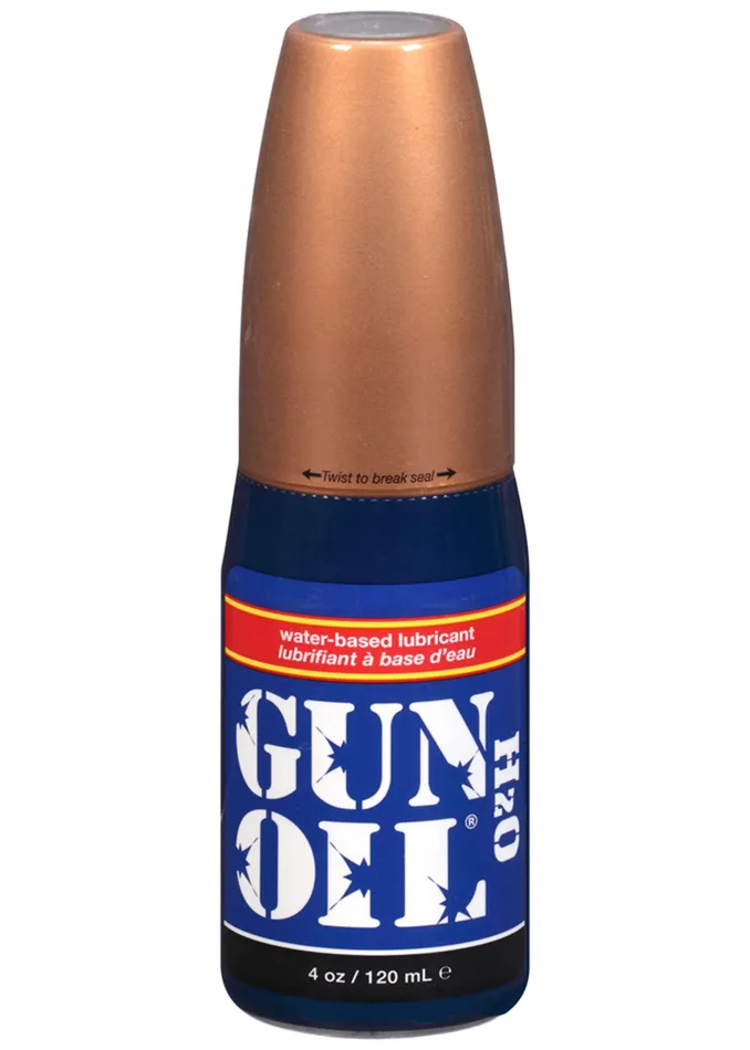 Couples Gun Oil Pink Lubricant Gun Oil H2O 4 Oz