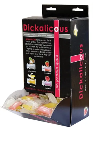 Couples Hott Products Dickalicious 144 Piece Fishbowl