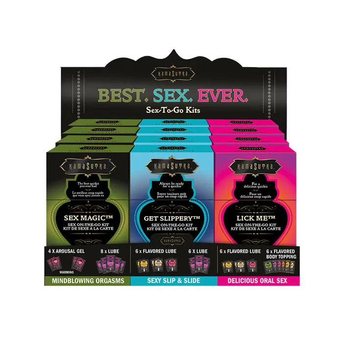 Couples Kama Sutra SextoGo Packet Set Prepack