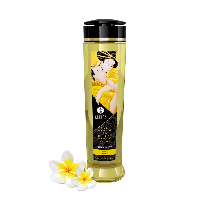 Couples Shunga Massage Oils Serenity 8 Fl Oz