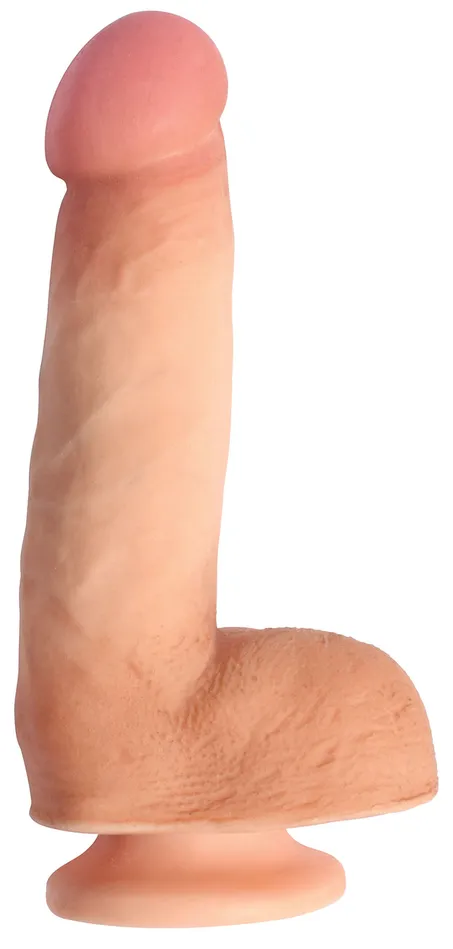 Curve Toys 6 Inch Home Grown Cock Vanilla Dildos