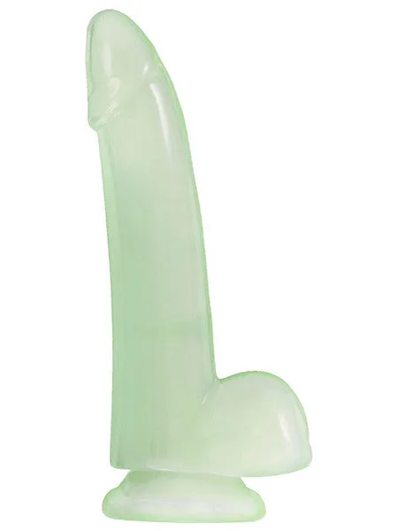 Dildos Firefly Smooth Glowing Dong 5 in Clear NS Novelties