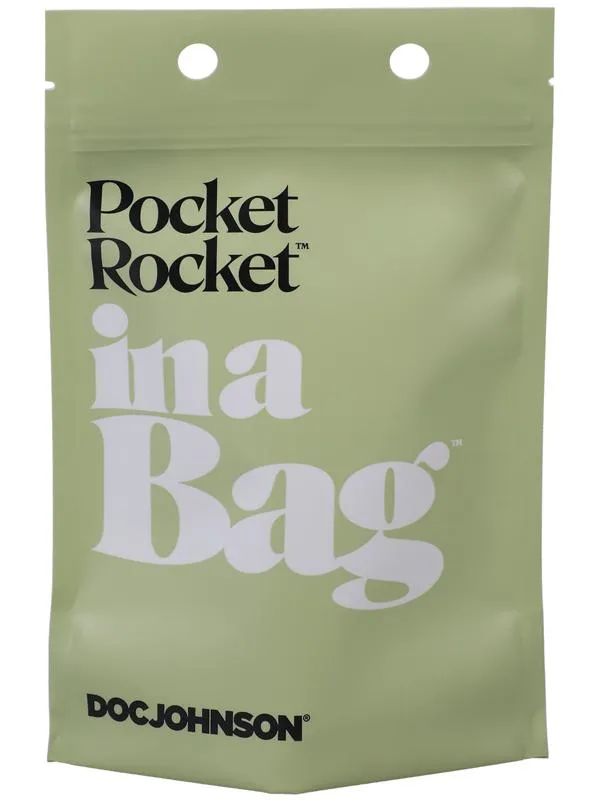 Doc Johnson Anal Pocket Rocket In A Bag Black Doc Johnson Anal Pocket Rocket In A Bag Black