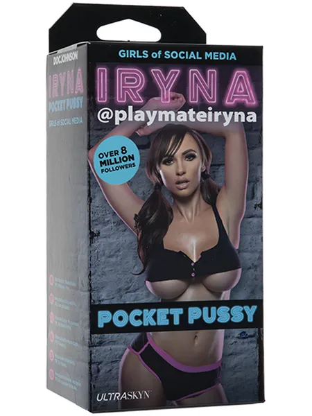 Doc Johnson Male Sex Toys Girls of Social Media playmateiryna ULTRASKYN Pock Vanilla