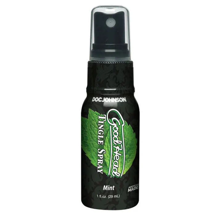 Doc Johnson Vibrators Goodhead Tingle Spray Mint 1 Fl Oz