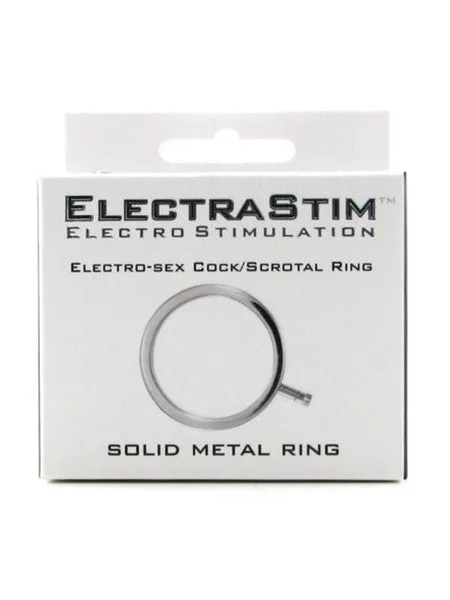 Electrastim 46mm Solid Metal Cock Ring Electrastim Male Sex Toys