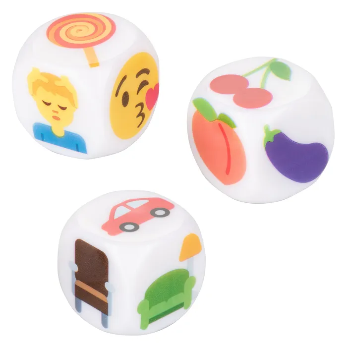 Emojigasm Dice CalExotics Vibrators