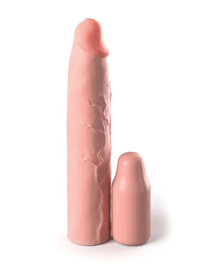 Fantasy XTensions Elite 9 Inch Sleeve With 3 Inch Plug Light Pipedream Anal