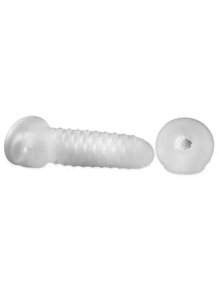 Fat Boy Checker Box Sheath 65 in Clear Perfect Fit Dildos