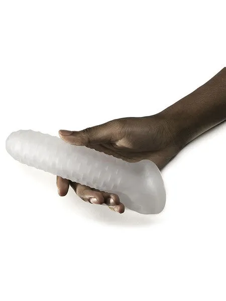Fat Boy Checker Box Sheath 65 in Clear Perfect Fit Dildos