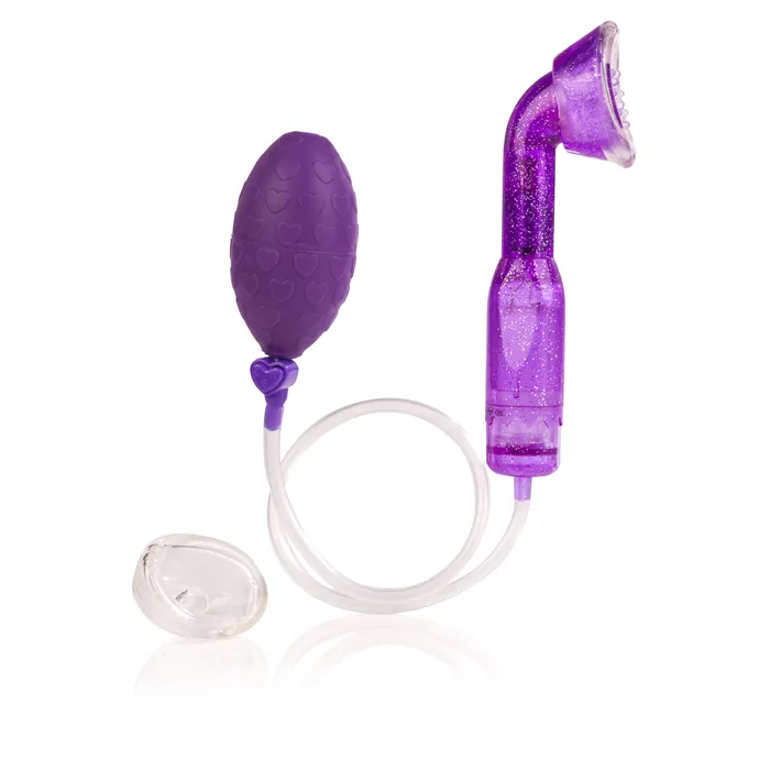 Female Sex Toys CalExotics Intimate Pump the Original Clitoral Pump Purple