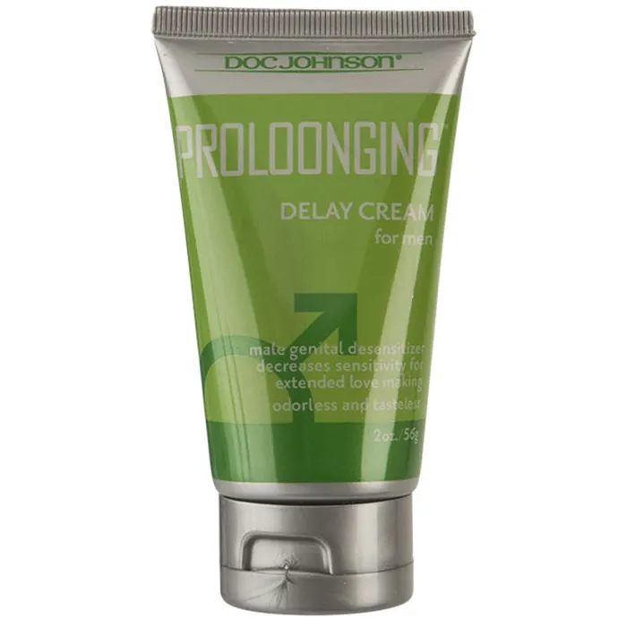 Female Sex Toys Doc Johnson Prolonging Delay Creme for Men Bulk 2 Fl Oz