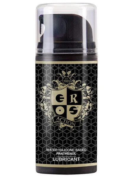 Female Sex Toys EROS Action WaterSilicone Based with Panthenol Lubricant 100 ml Eros Female Sex Toys EROS Action WaterSilicone Based with Panthenol Lubricant 100 ml Eros