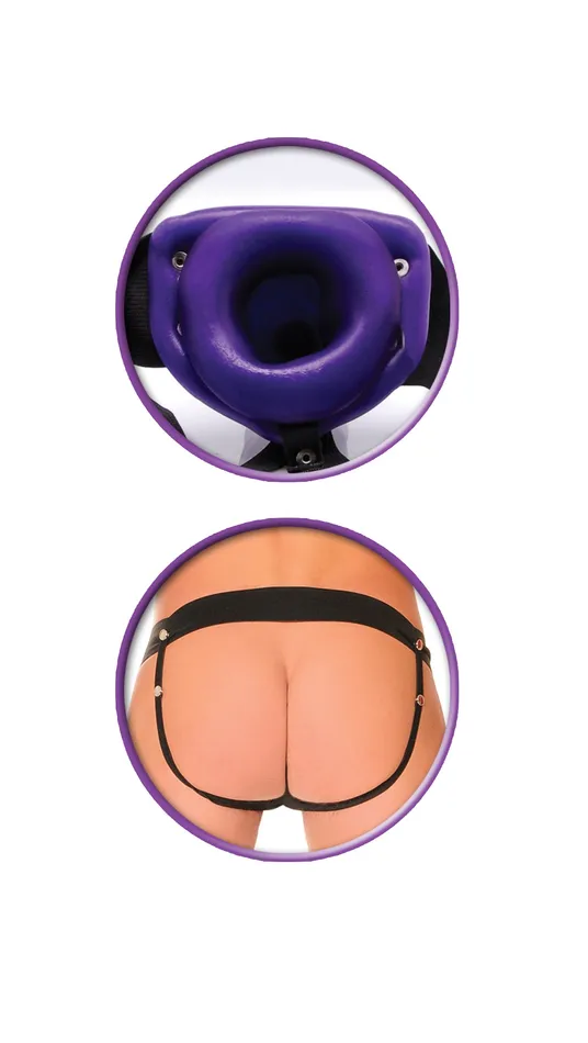 Female Sex Toys Fetish Fantasy Series for Him or Her Hollow Strapon Purple Pipedream Female Sex Toys Fetish Fantasy Series for Him or Her Hollow Strapon Purple Pipedream