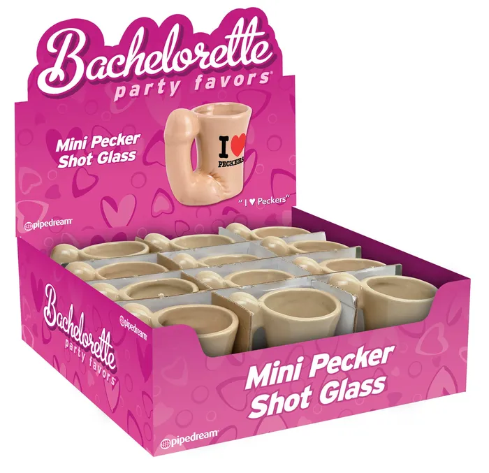 Female Sex Toys Pipedream Bachelorette Party Favors Mini Pecker Shot Glass Display 12 Piece Female Sex Toys Pipedream Bachelorette Party Favors Mini Pecker Shot Glass Display 12 Piece