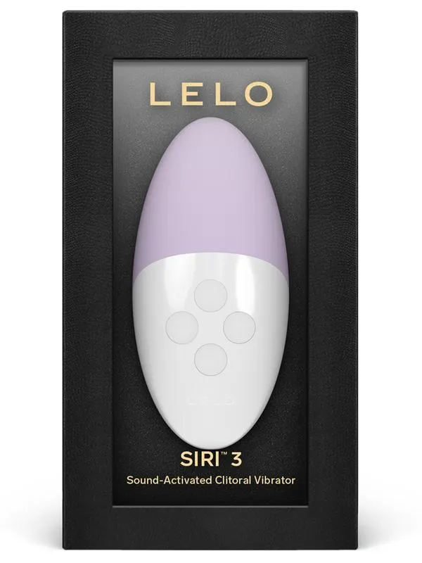 Female Sex Toys Siri 3 SoundSense Clitoral Vibrator Calm Lavender Lelo Female Sex Toys Siri 3 SoundSense Clitoral Vibrator Calm Lavender Lelo