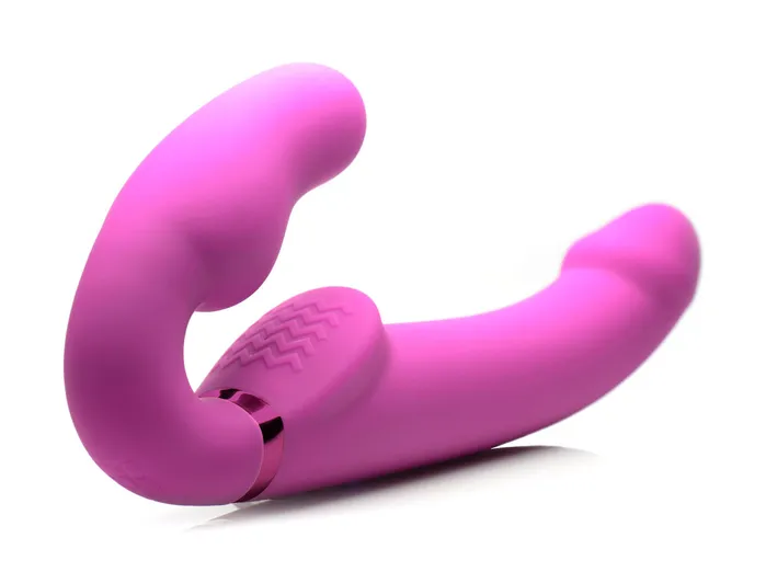 Female Sex Toys XR Brands Strap U Worlds 1st Remote Control Inflatable ErgoFit Strapless StrapOn