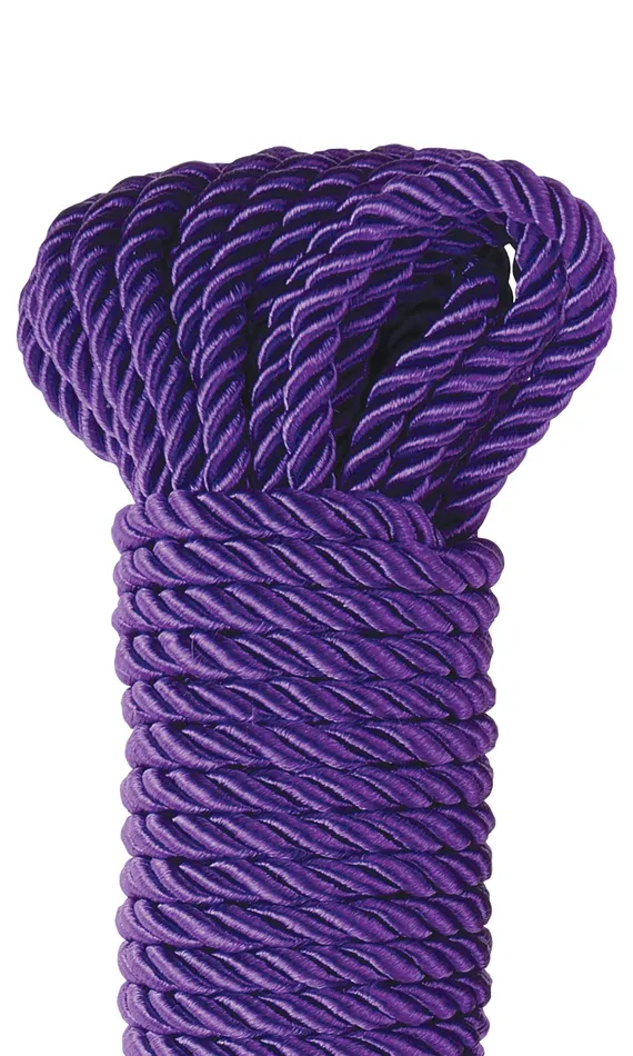 Fetish Fantasy Series Deluxe Silky Rope Purple Pipedream Couples