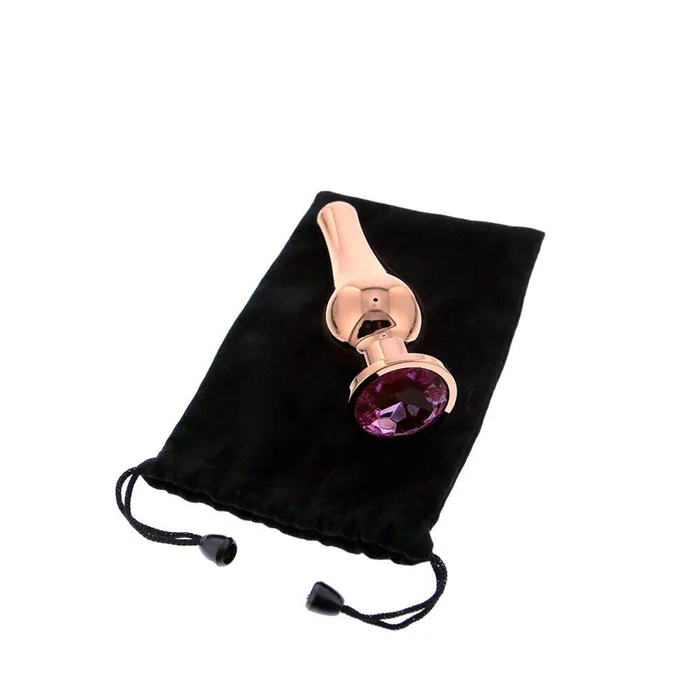 Gleaming Butt Plug Set Rose Gold Dream Toys Anal