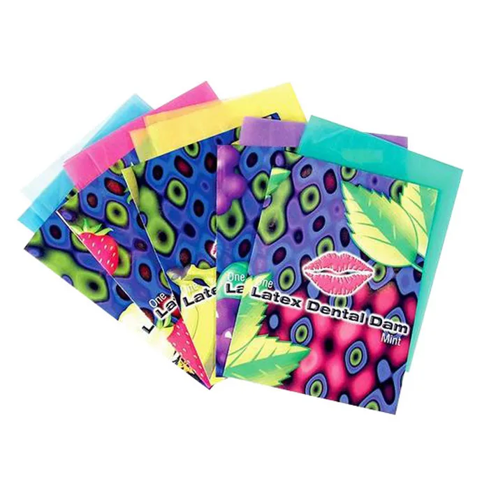 Global Protection Lixx Latex Dental Dams 100 Piece Box Assorted Flavors Couples Global Protection Lixx Latex Dental Dams 100 Piece Box Assorted Flavors Couples