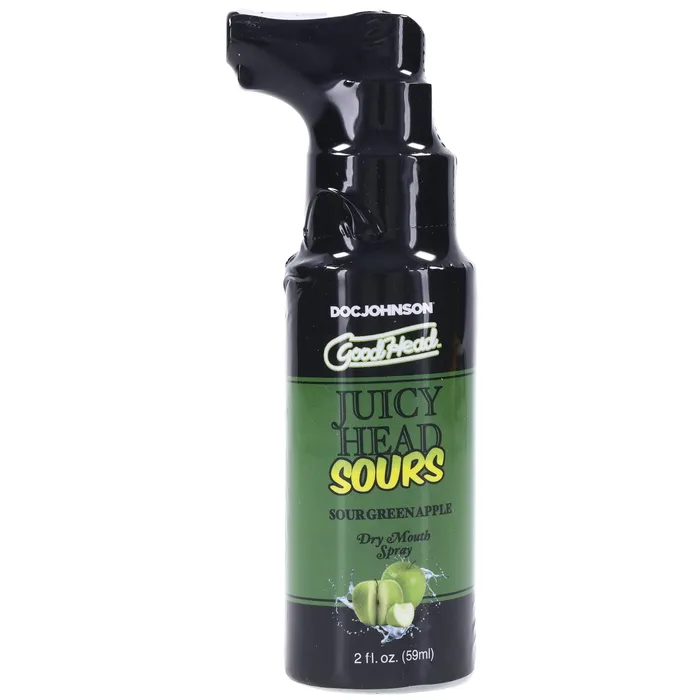 Goodhead Juicy Head Dry Mouth Spray Sour Green Apple 2 Oz Doc Johnson Male Sex Toys Goodhead Juicy Head Dry Mouth Spray Sour Green Apple 2 Oz Doc Johnson Male Sex Toys