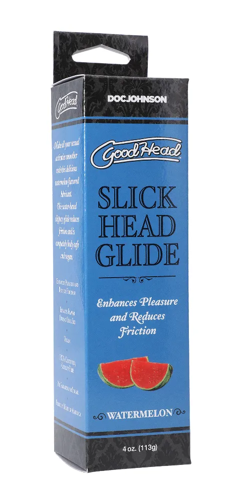 Goodhead Slick Head Glide Watermelon 4 Oz Doc Johnson Male Sex Toys
