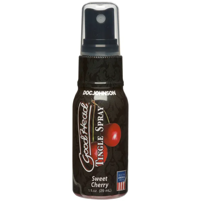 Goodhead Tingle Spray 1 Fl Oz Sweet Cherry Doc Johnson Vibrators