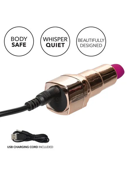 Hide and Play Rechargeable Lipstick Purple CalExotics Vibrators