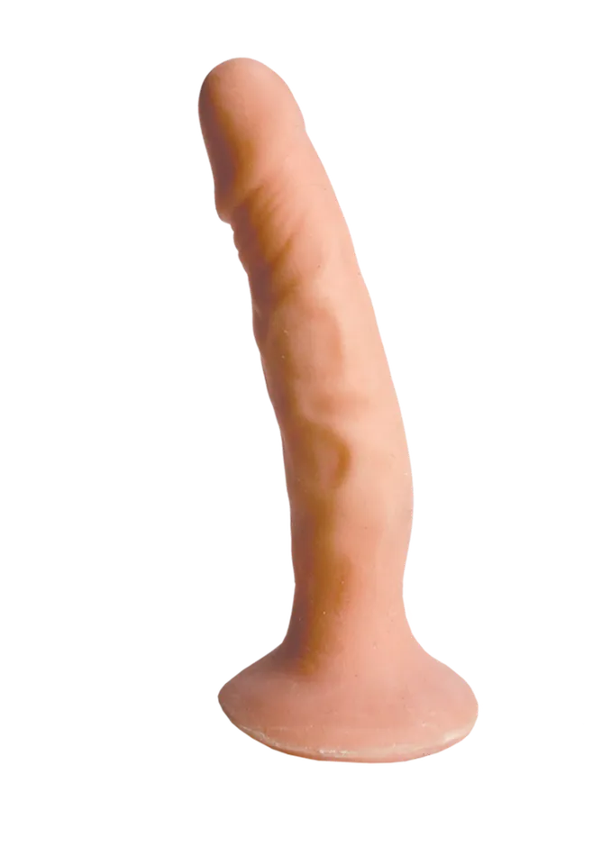 Hott Products Female Sex Toys Skinsations Playful Partner Strapon 8 Inches White