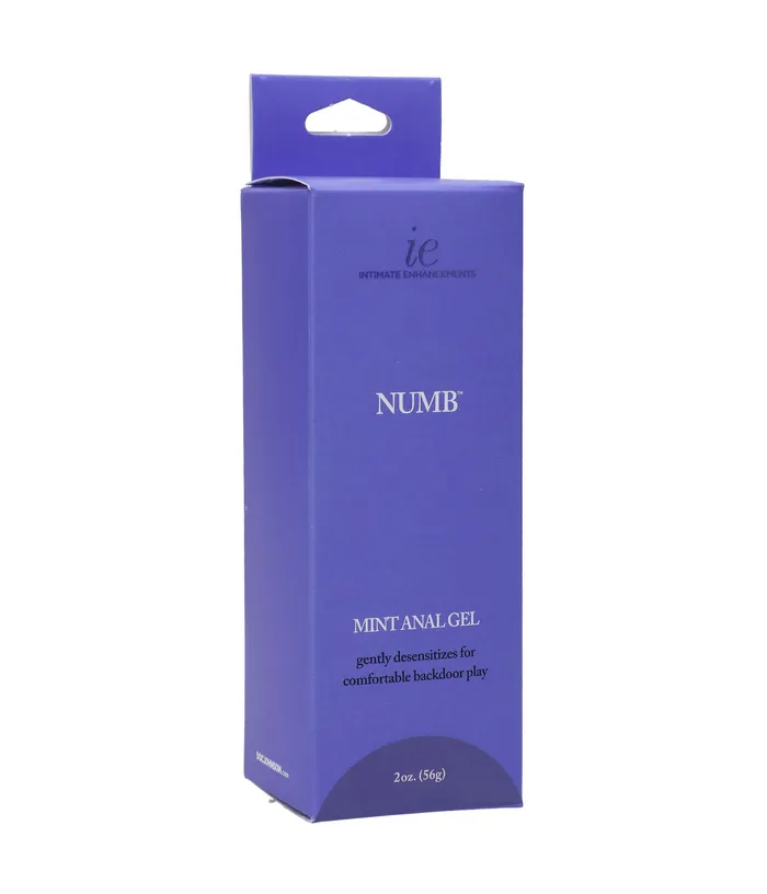 Intimate Enhancements Numb Mint Anal Gel 2 Oz Boxed Doc Johnson Anal